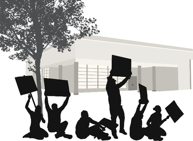 Protestors