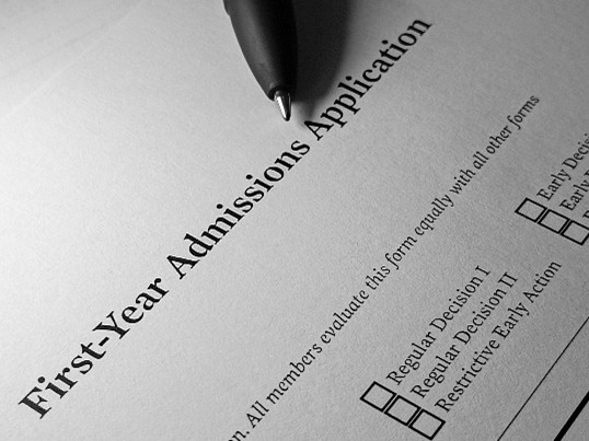 Admissions Application